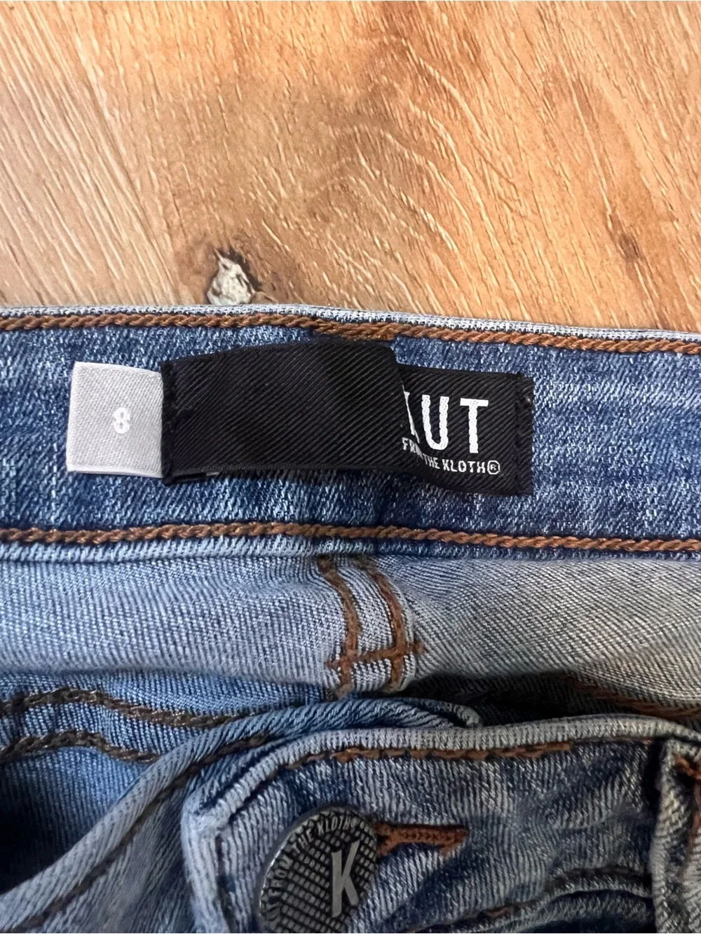 Kut Connie Ankle Skinny Size 8 Light Blue Women's Skinny Jeans